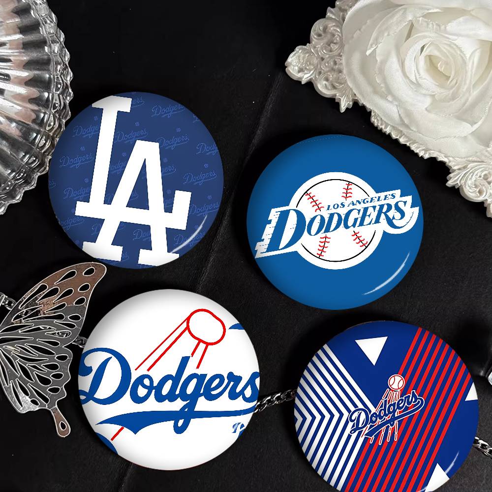 Gaming Console Buttons - Los Angeles D-Dodgers New Brooches Soft
