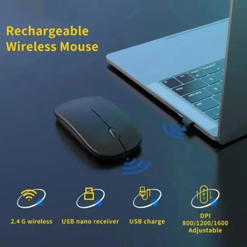 Gaming Console For Ipad - Rechargeable Wireless Gaming Mouse Portable Ergonomic