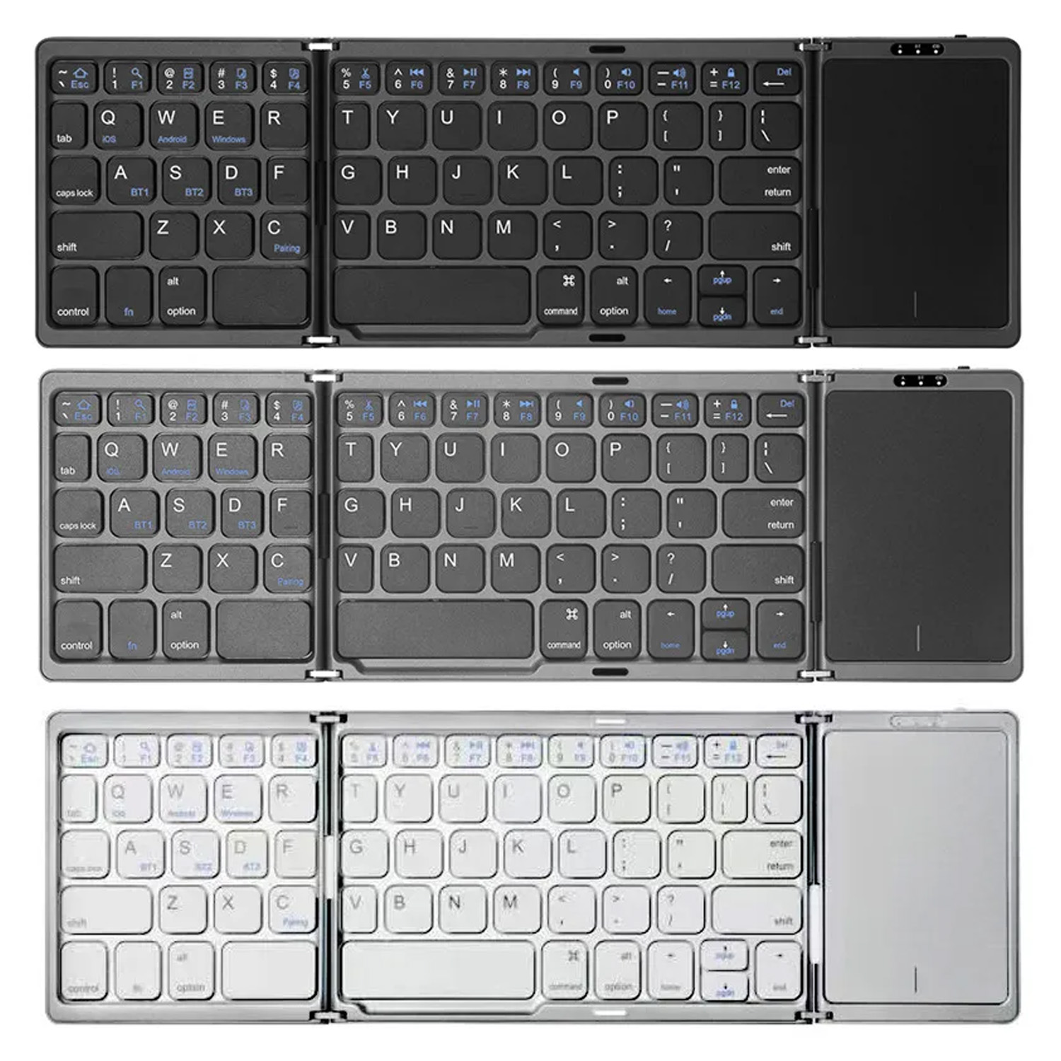 3‑Fold Bluetooth Keyboard with - Gaming Console For Ipad recension och pris