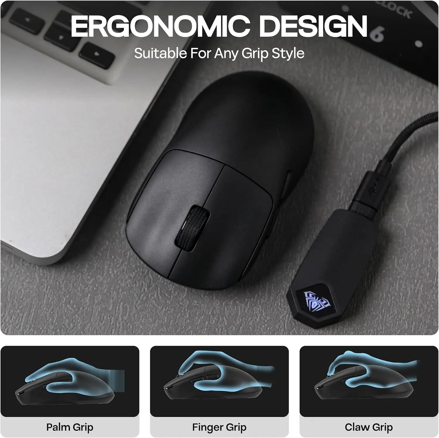 AULA SC800 Gaming Mouse USB-C  - Gaming Console Buttons recension och pris