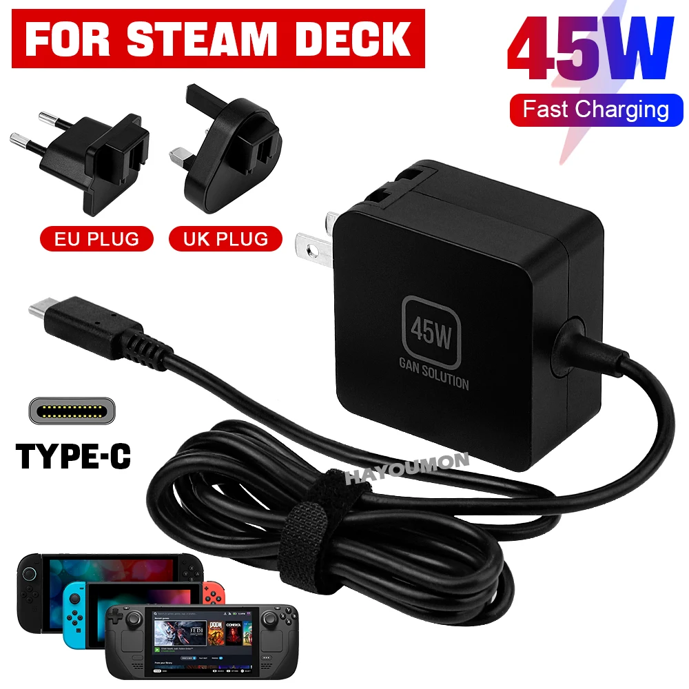 EU US UK AC Adapter For Steam  - Gaming Console Uk recension och pris