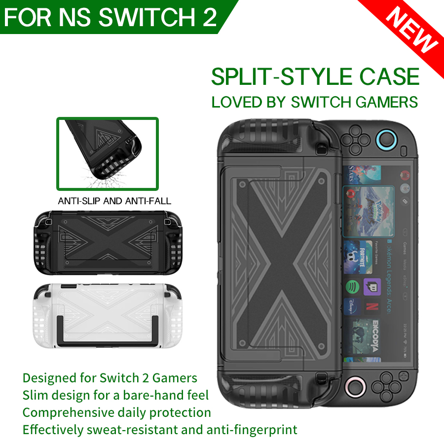 TPU+PC Split Design Case Prote - Gaming Console Nintendo Switch 2 recension och pris