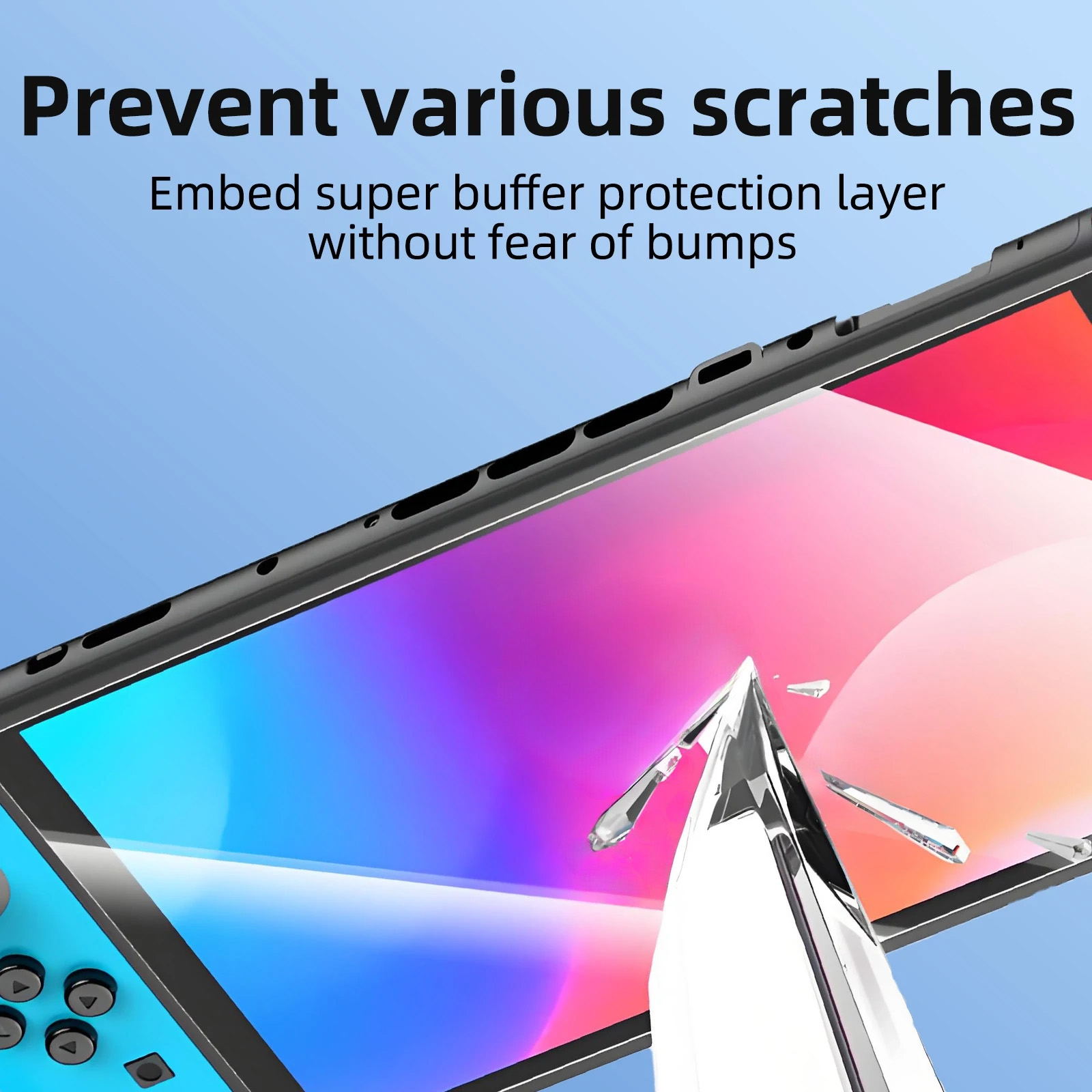 9H Tempered Glass Screen Prote - Gaming Console Nintendo Switch 2 recension och pris