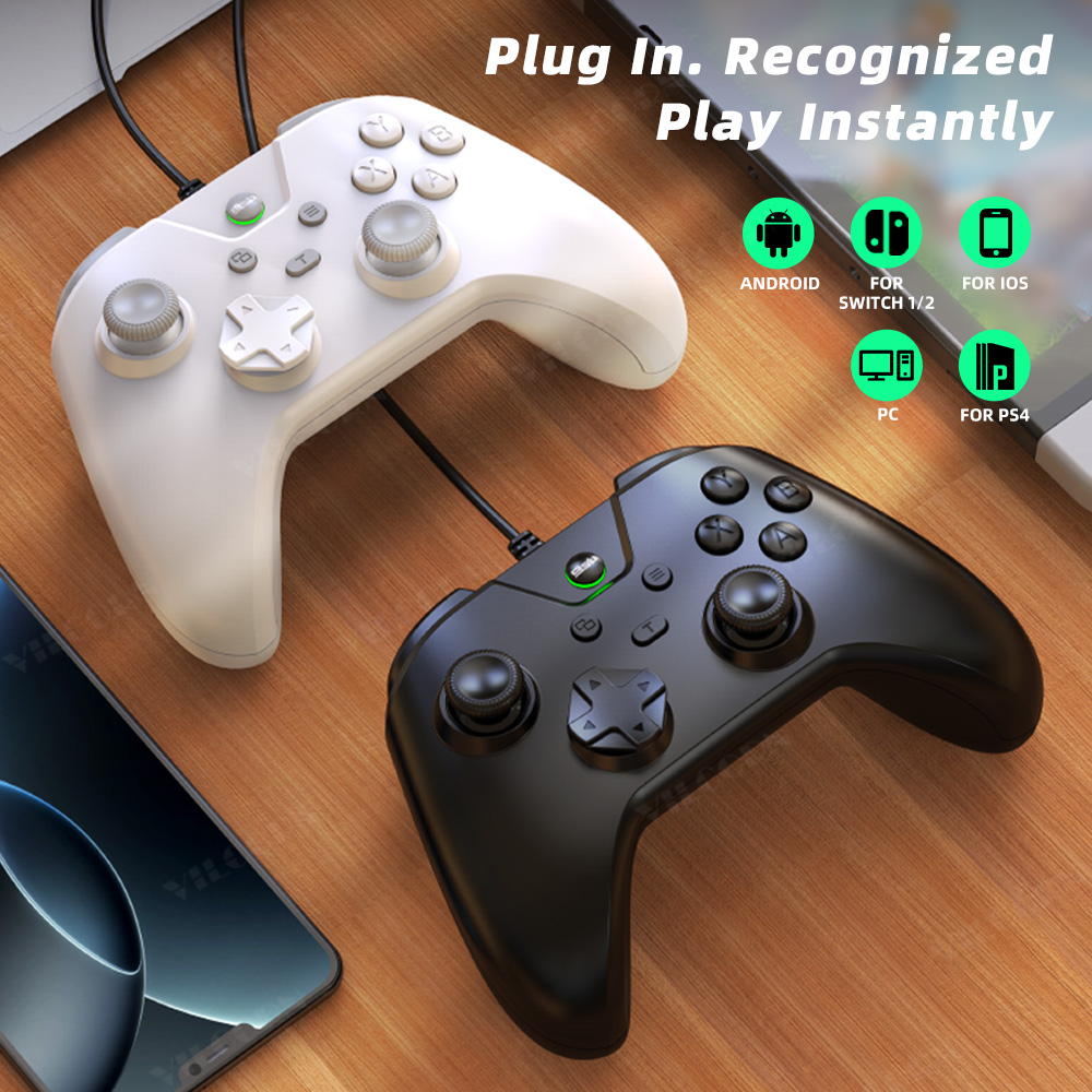 VILCORN Wired Gaming Controlle - Gaming Console Nintendo Switch 2 recension och pris