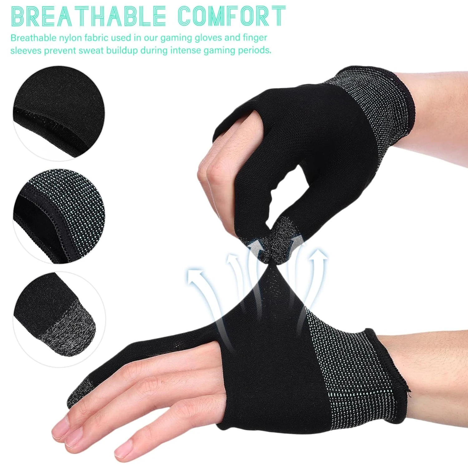 Finger Thumb Sleeve Gloves Bre - Gaming Console For Ipad recension och pris