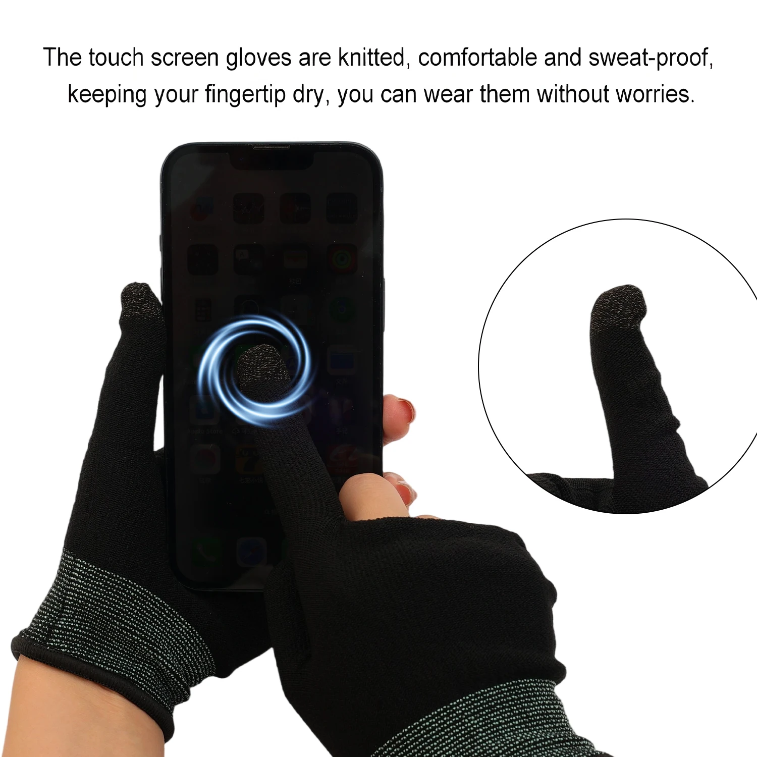 Finger Thumb Sleeve Gloves Bre - Gaming Console For Ipad recension och pris
