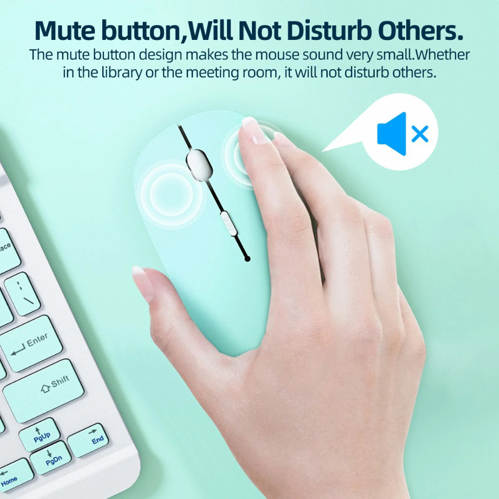 Silent Bluetooth Mouse Ultra-T - Gaming Console For Ipad recension och pris