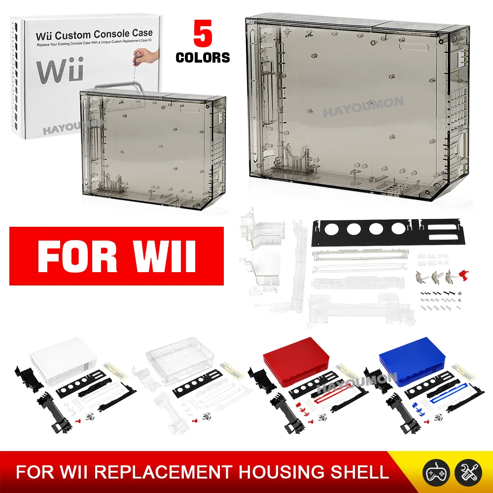 NEW Upgrade TRN Black For WII  - Gaming Console Buttons recension och pris