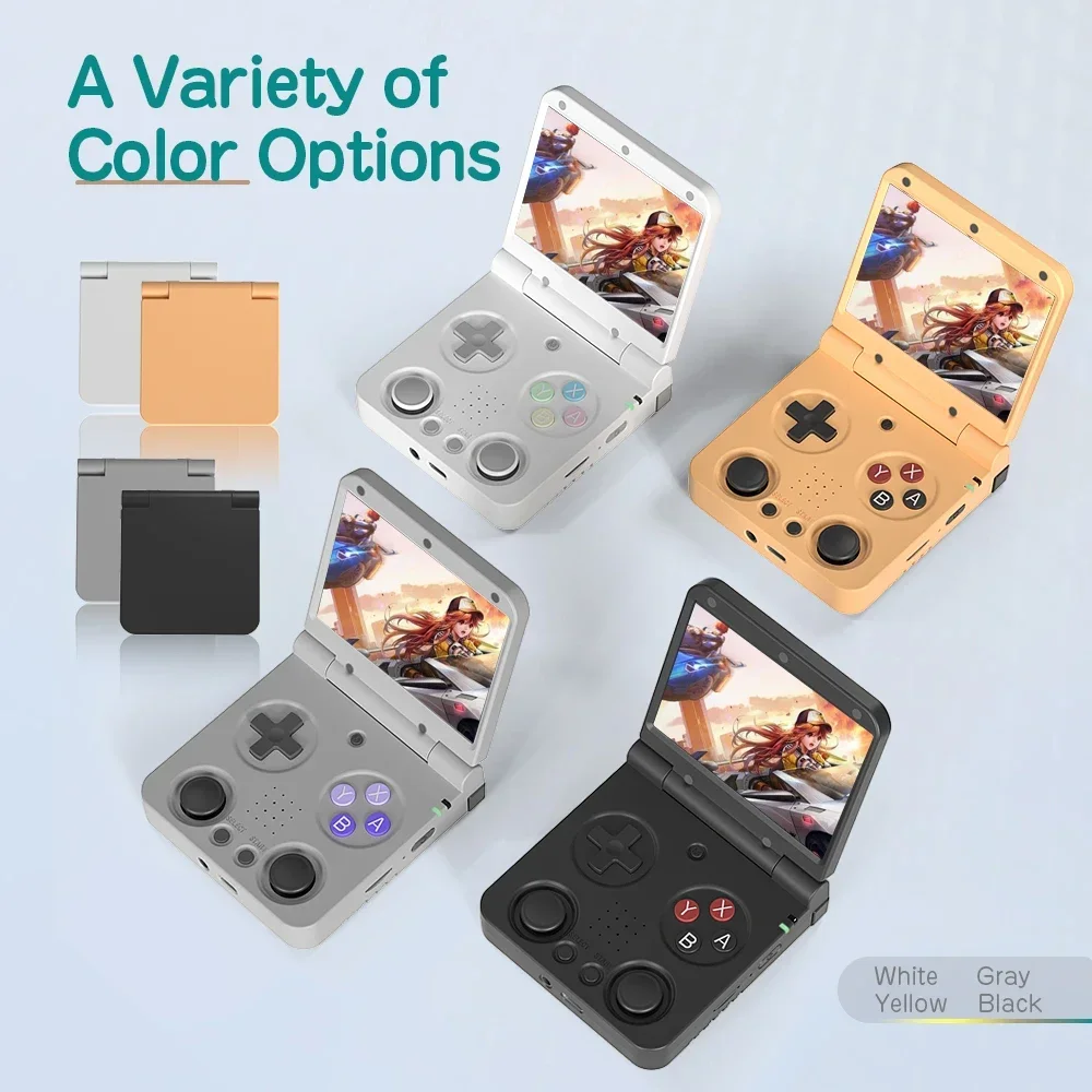 MIYOO Yellow FLIP V2 Handheld  - Retro.Gaming Console Yellow recension och pris