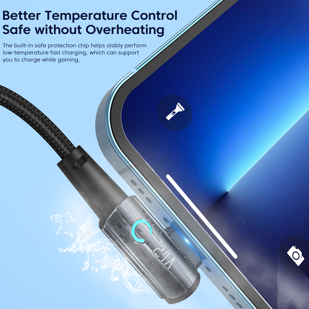 Toocki 90 Degree USB Cable for - Gaming Console For Ipad recension och pris