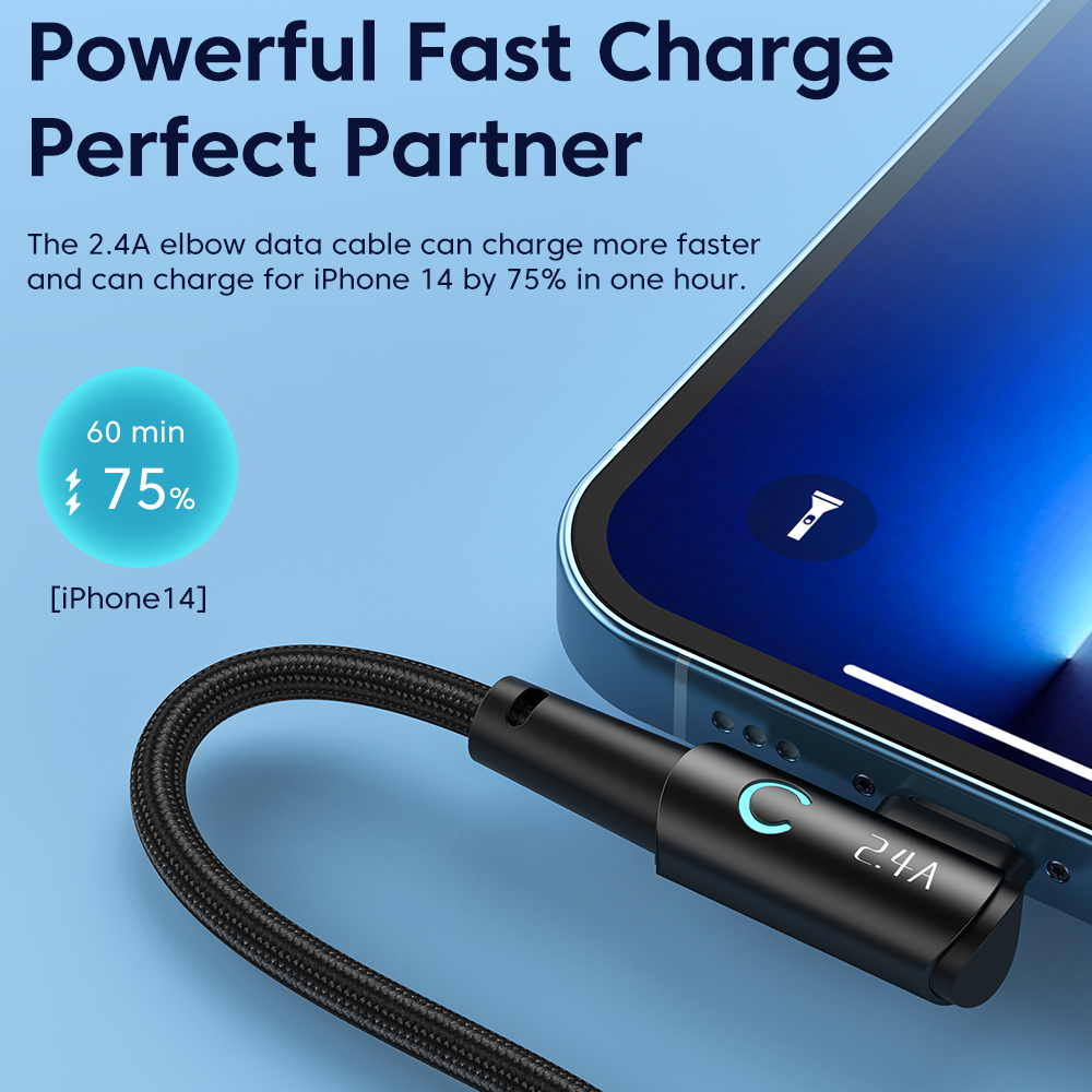 Toocki 90 Degree USB Cable for - Gaming Console For Ipad recension och pris