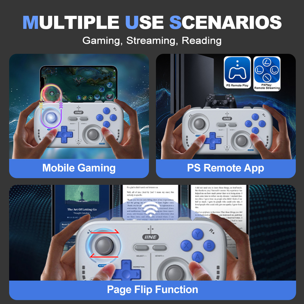IINE Retro Pocket Gamepad Mini - Gaming Console Car recension och pris