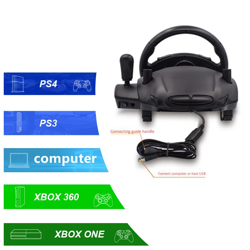 PS 4 3 PC Racing Game Steering - Gaming Console Car recension och pris
